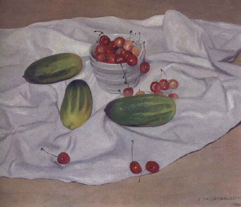 Felix Vallotton Still life with Cucumbers Germany oil painting art